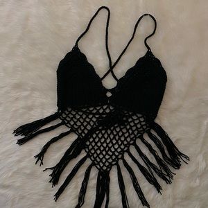 ✨ Black Crochet Top ✨